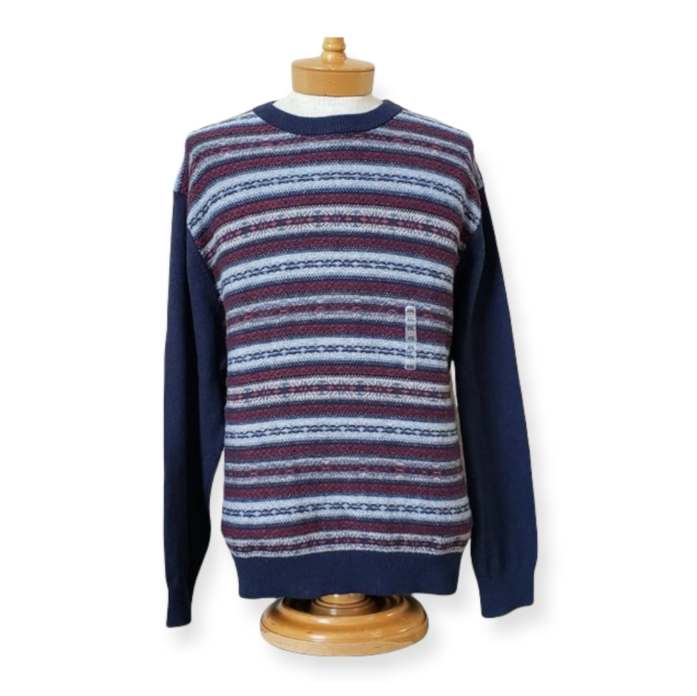 ROUNDTREE & YORKE CREW NECK LONG SLEEVE SWEATER